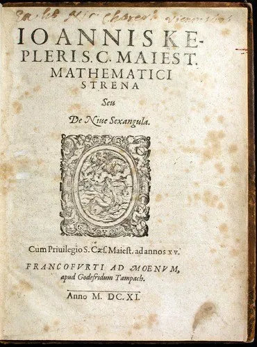Johann Kepler, Strena (1611), University of Oklahoma Libraries, History of Science Collections